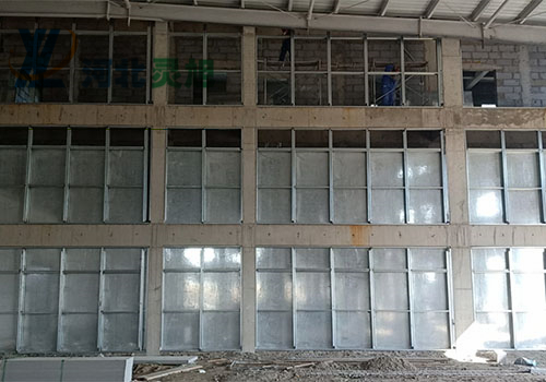 河南污水厂防爆墙施工